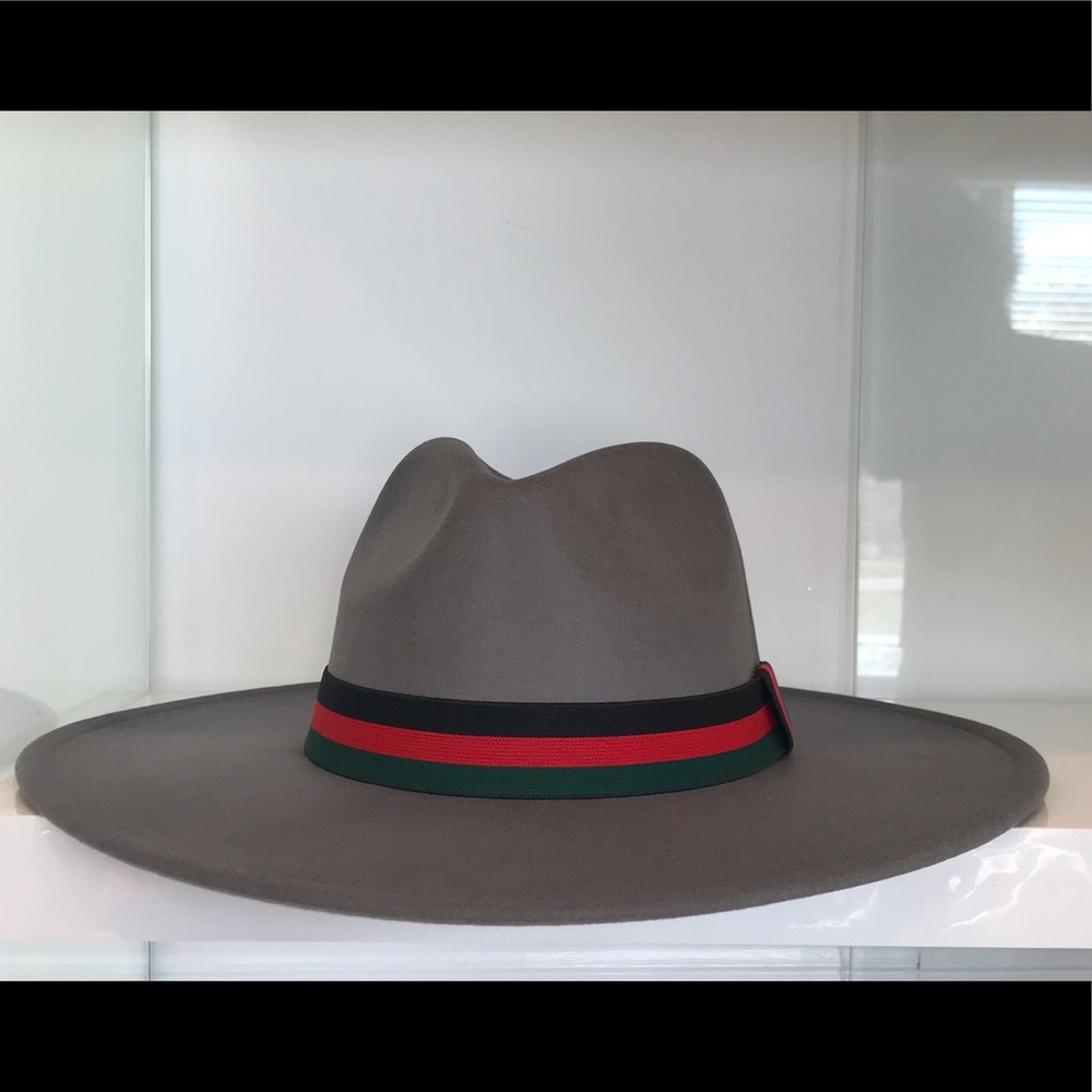 Gray Panama Hat
